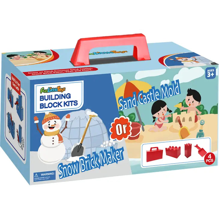 Snow Fort Building Blocks Winter Summer Outdoor Toys